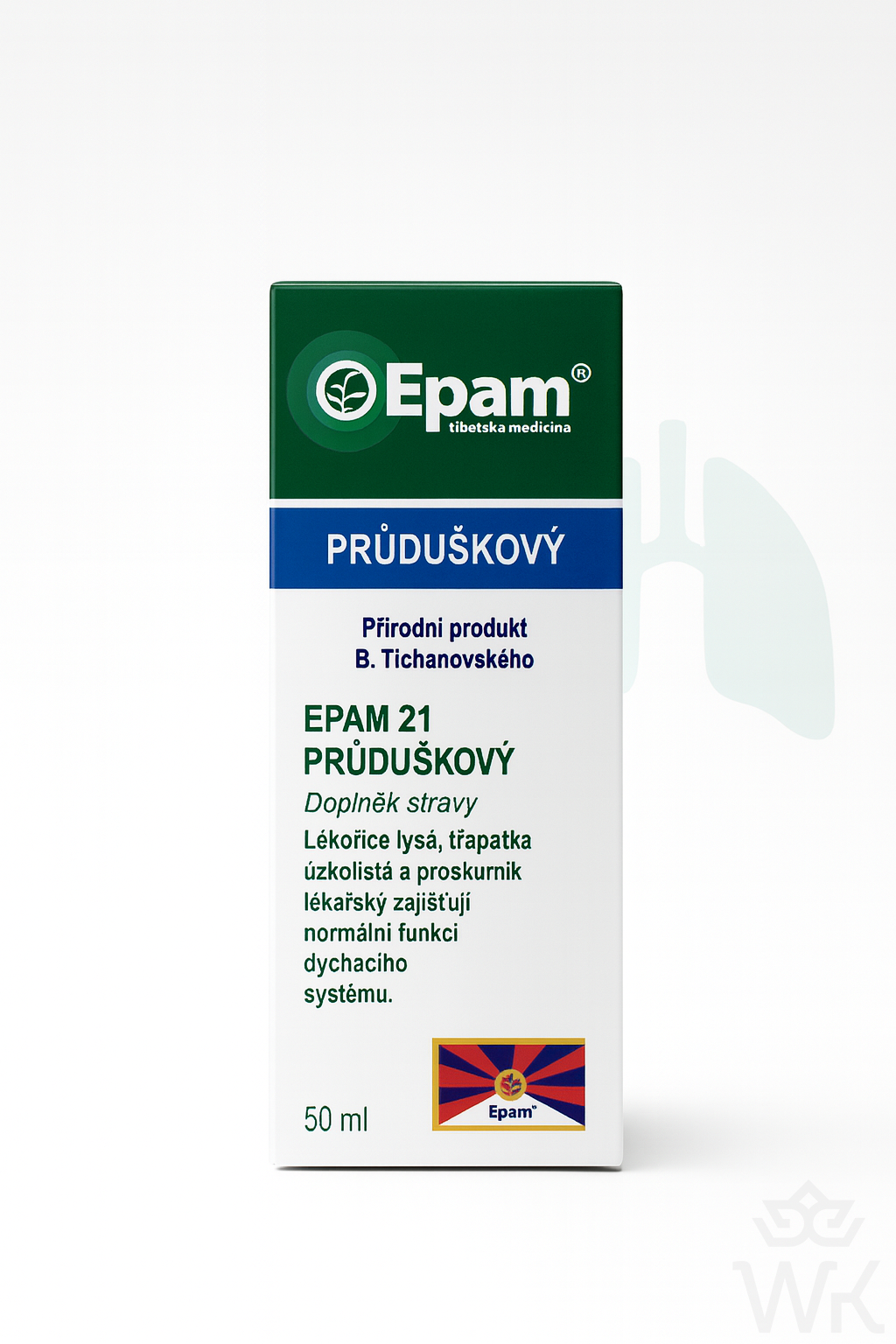EPAM 21 „Dýchací systém” – prírodná podpora horných a dolných dýchacích ciest
